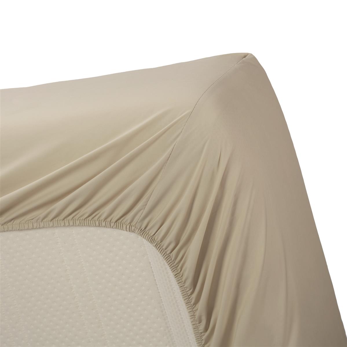 Beddinghouse Percale katoen - Hoeslaken - 140x200 - Zand