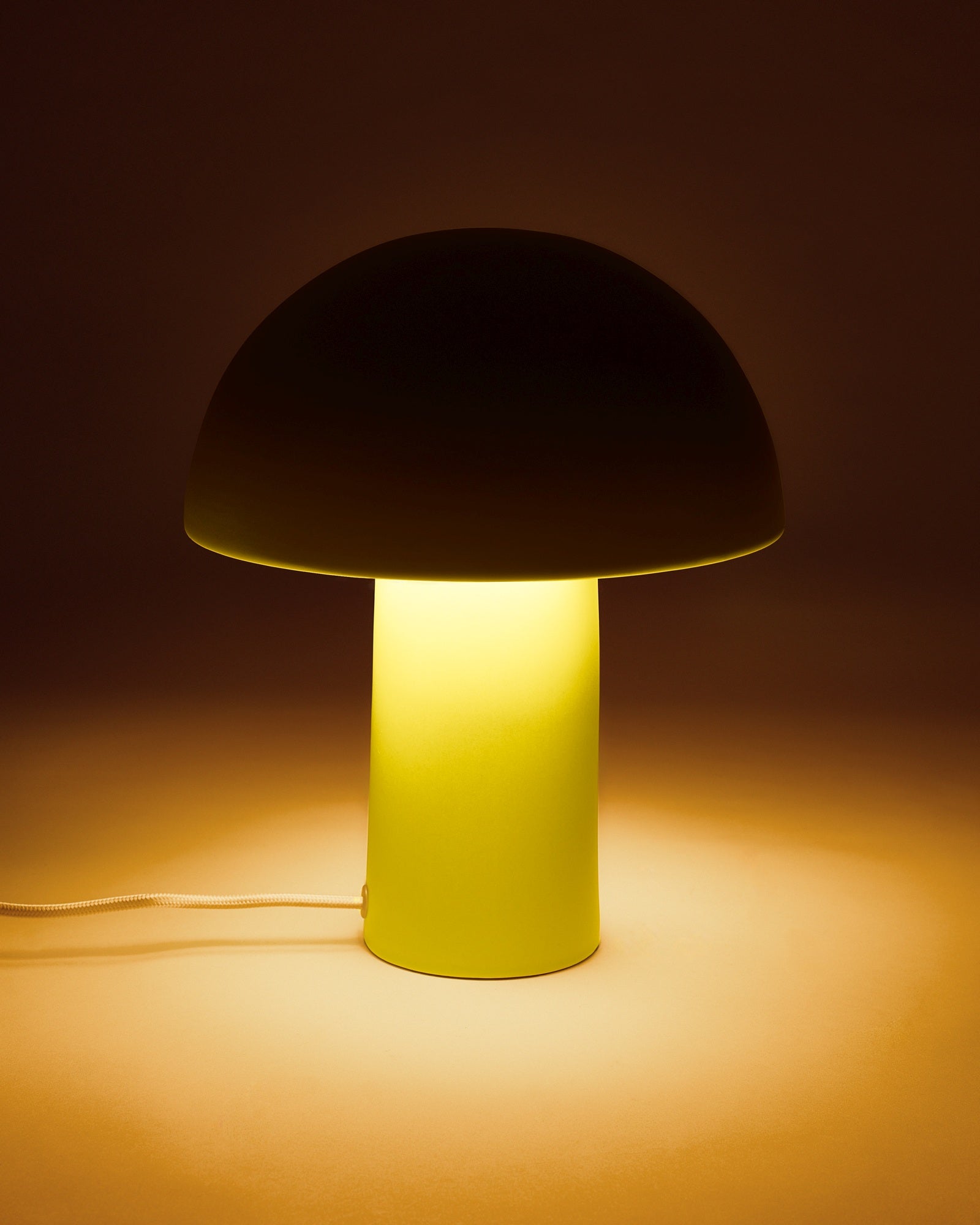 COGUMELO - CERAMIC LAMP LIME