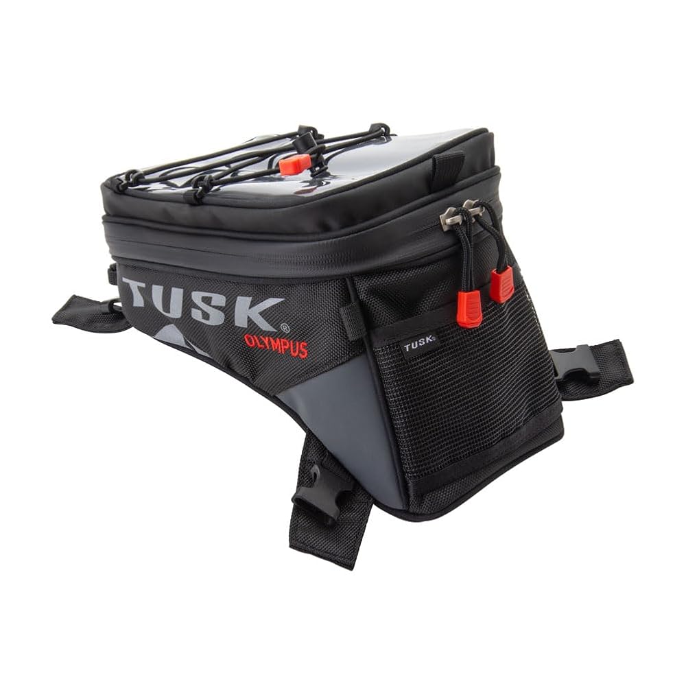 Tusk Olympus Tank Bag - Large, 8L, Black/Grey