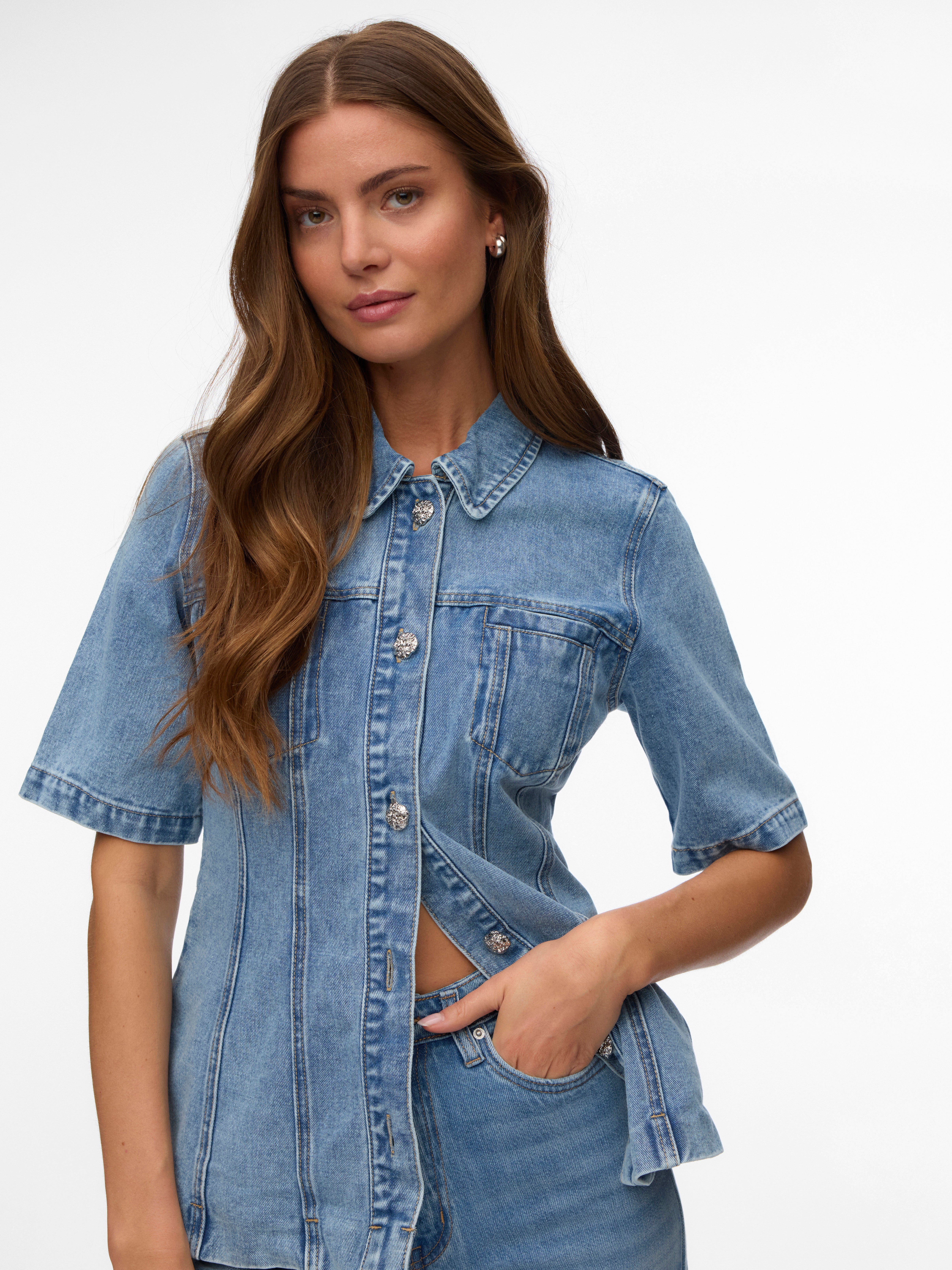 VERO MODA® VMJOSIE Denim shirt