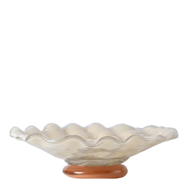 Laranne skål M 20x6 cm Off-white