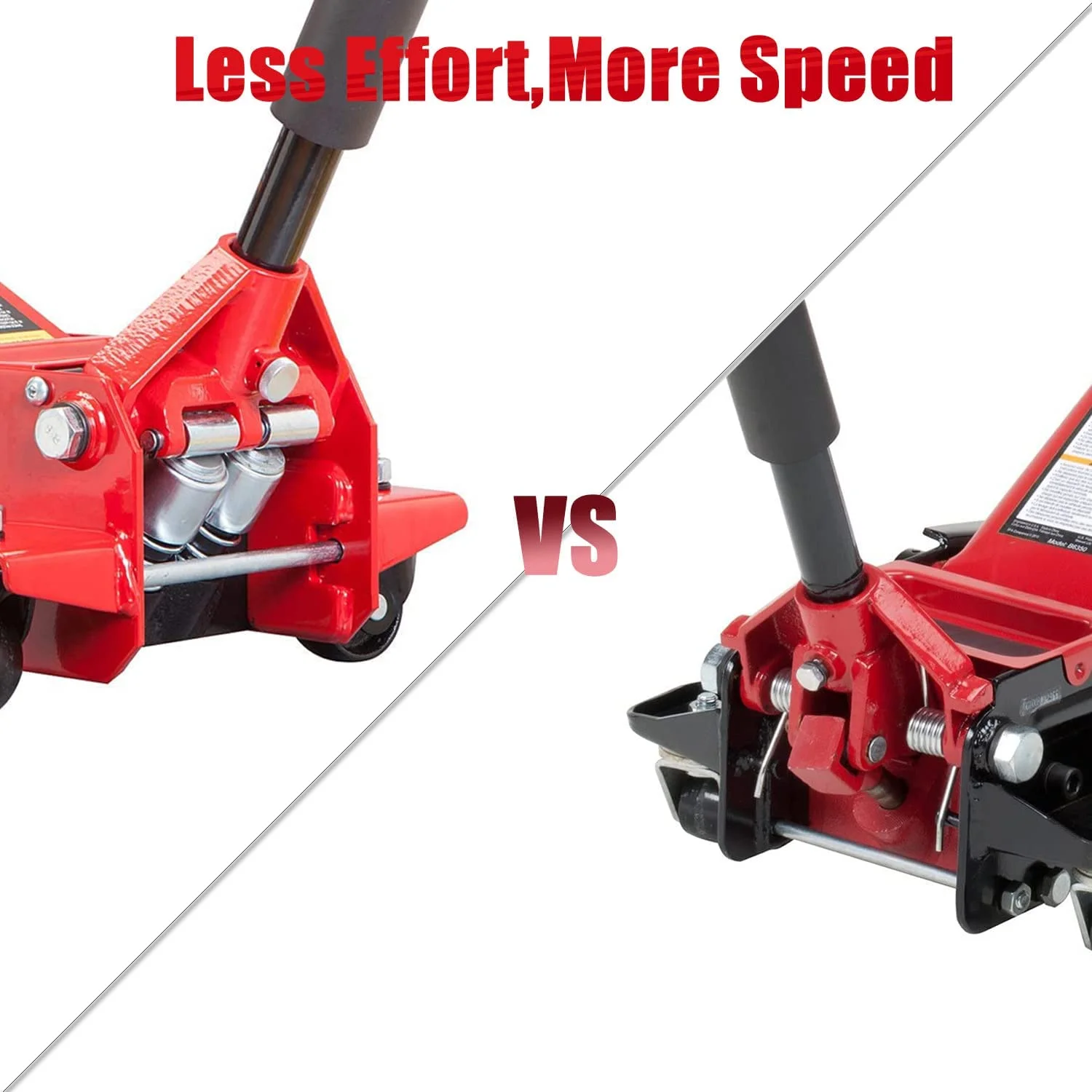 4 Ton Hydraulic Low Profile Floor Jack,DMT84007R - Image 4