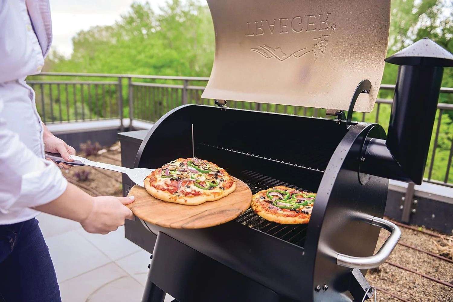 Barbecue et fumoir électrique à granulés de bois Traeger Grills Pro 22, bronze