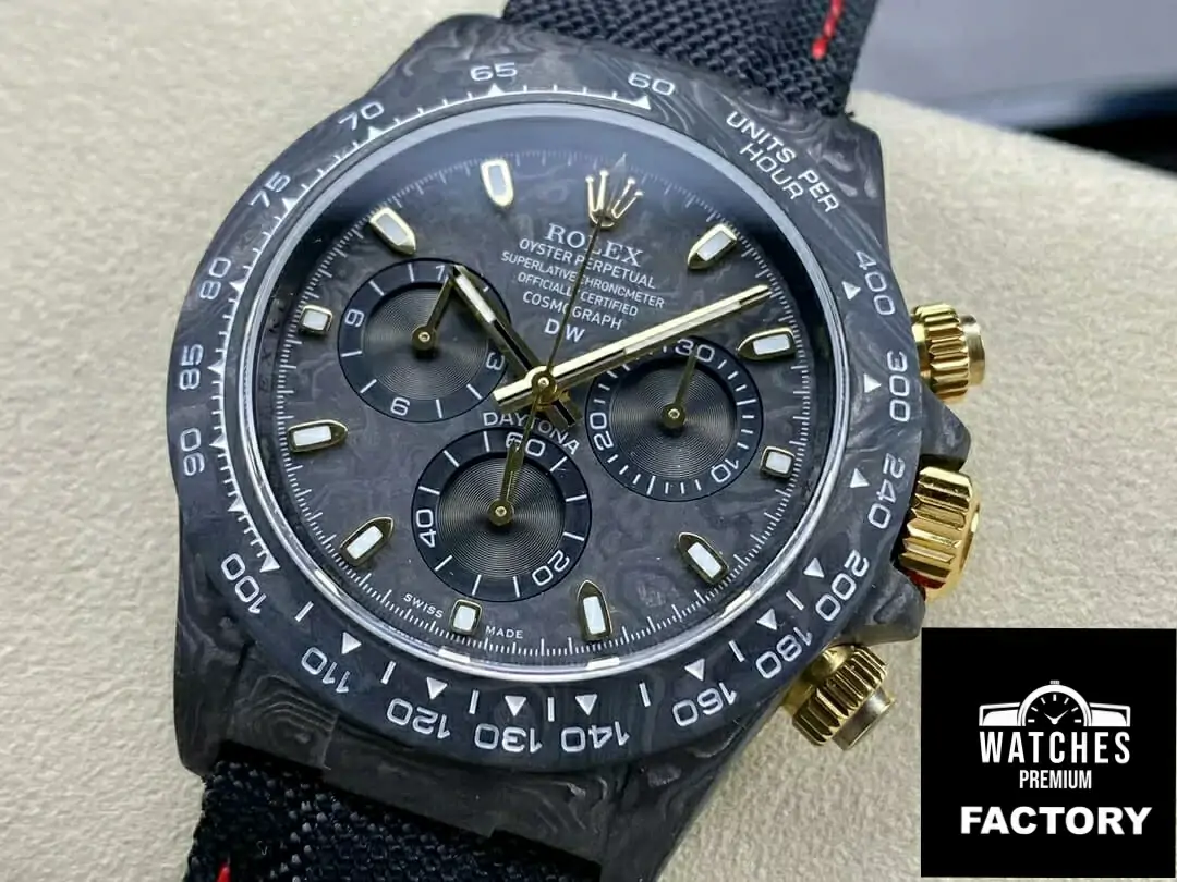 Rolex Daytona Cosmograph Diw Custom Version Carbon Fiber