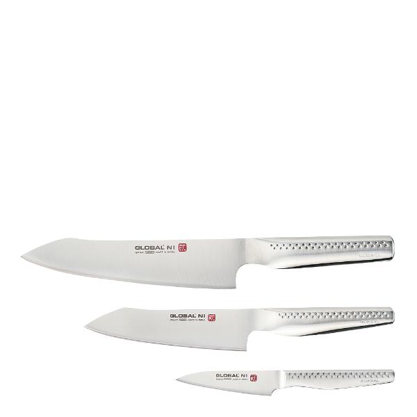 Global knivsett 3 deler GN-009+GNM-07+GNFS-01