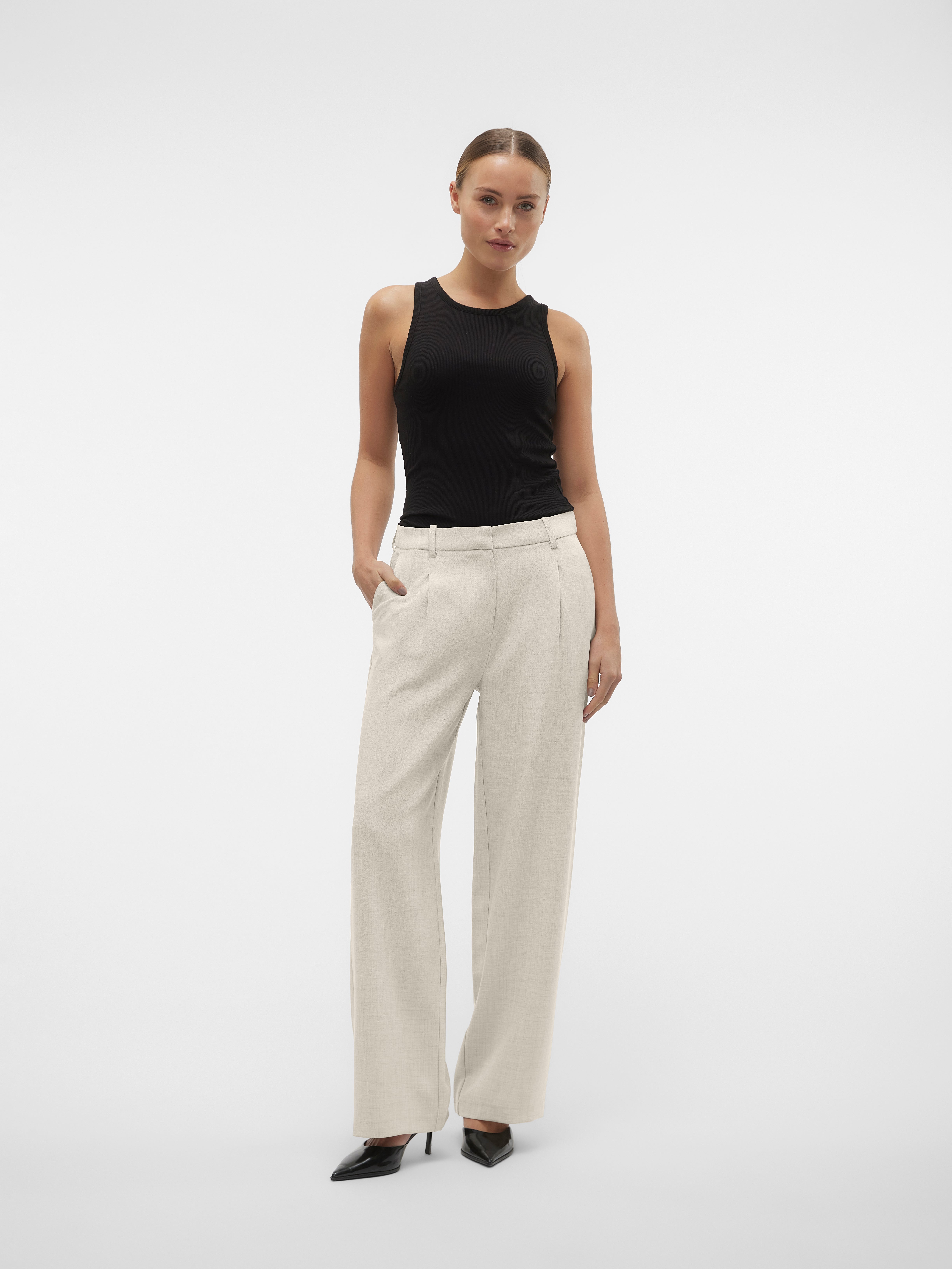 VERO MODA® VMCASSIDY Mid waist Trousers