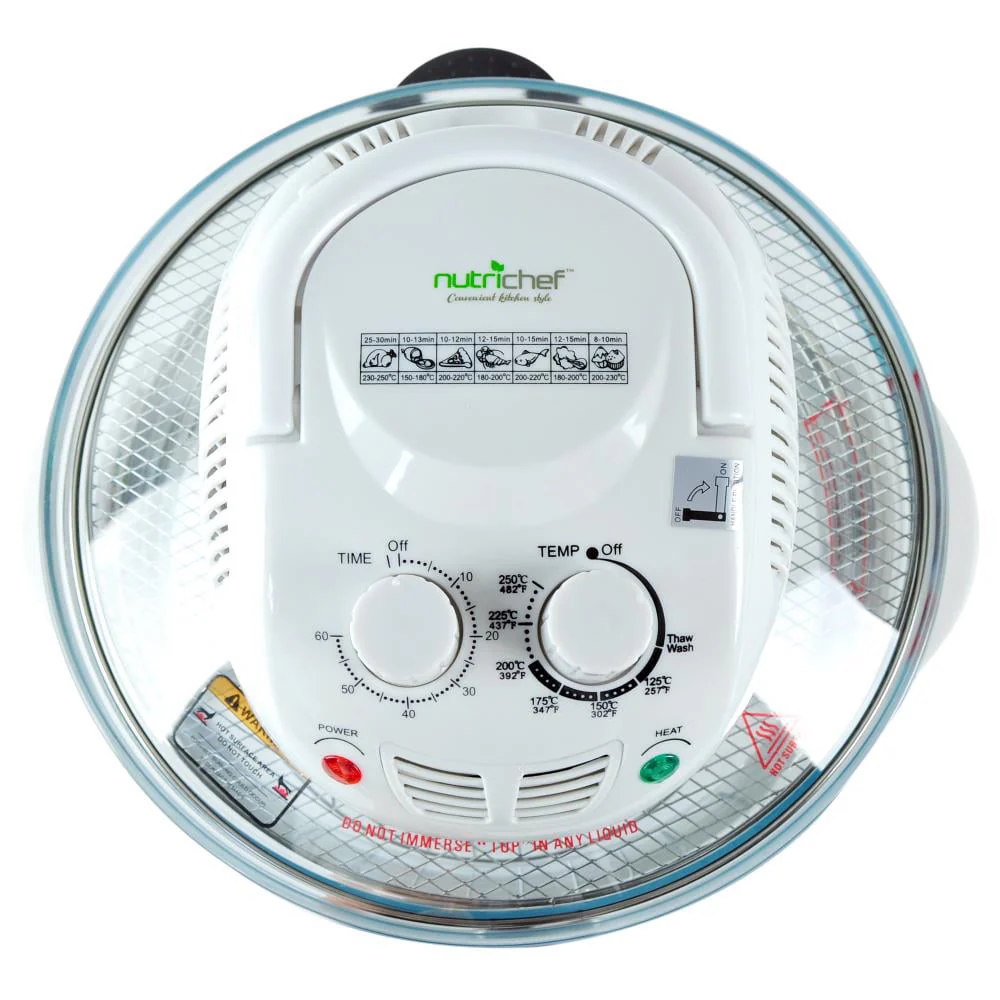 Nutrichef Halogen Oven Air - Fryer/Infrared Convection Cooker