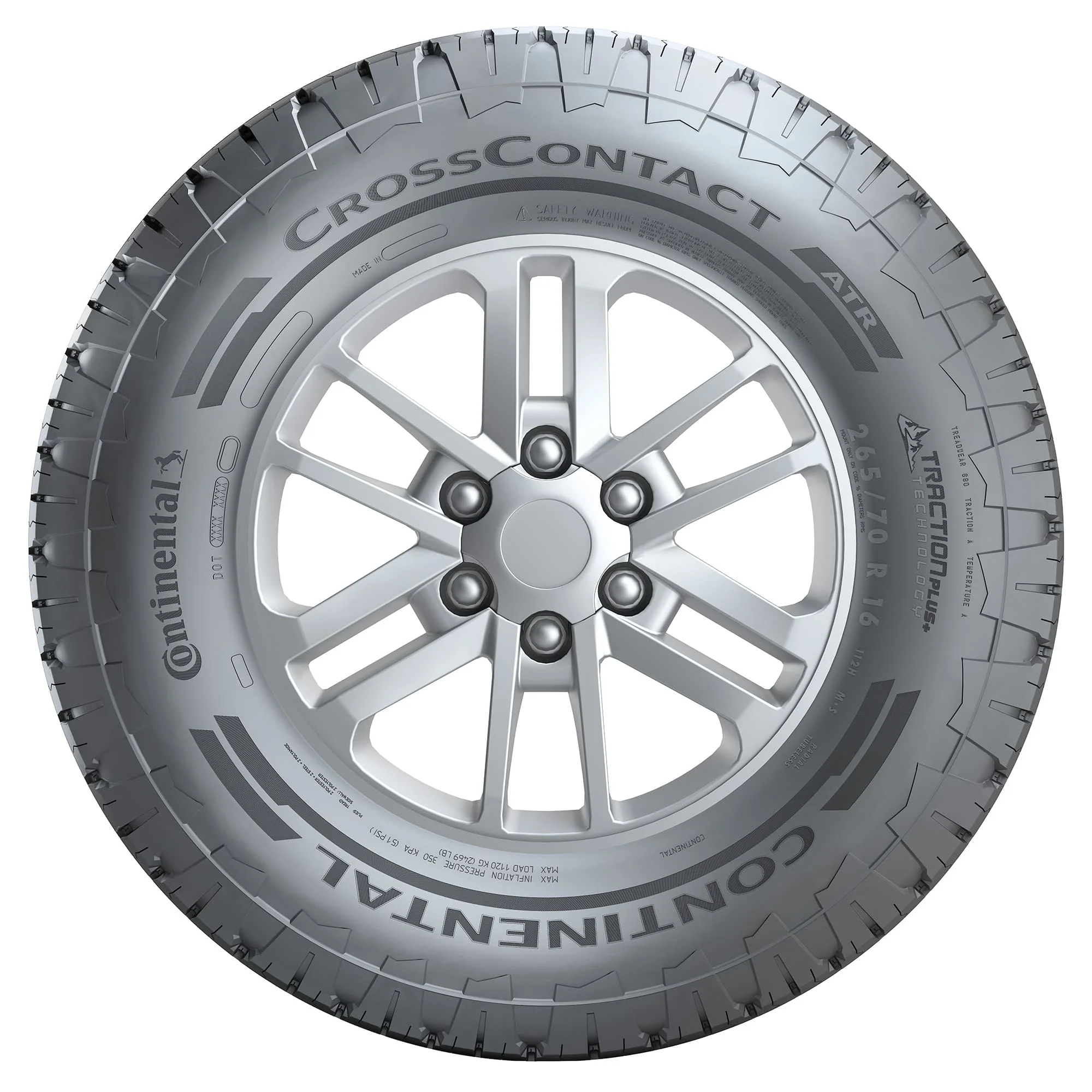 Continental Conticrosscontact ATR All-Terrain 235/60R18 107T XL SUV/Crossover Tire