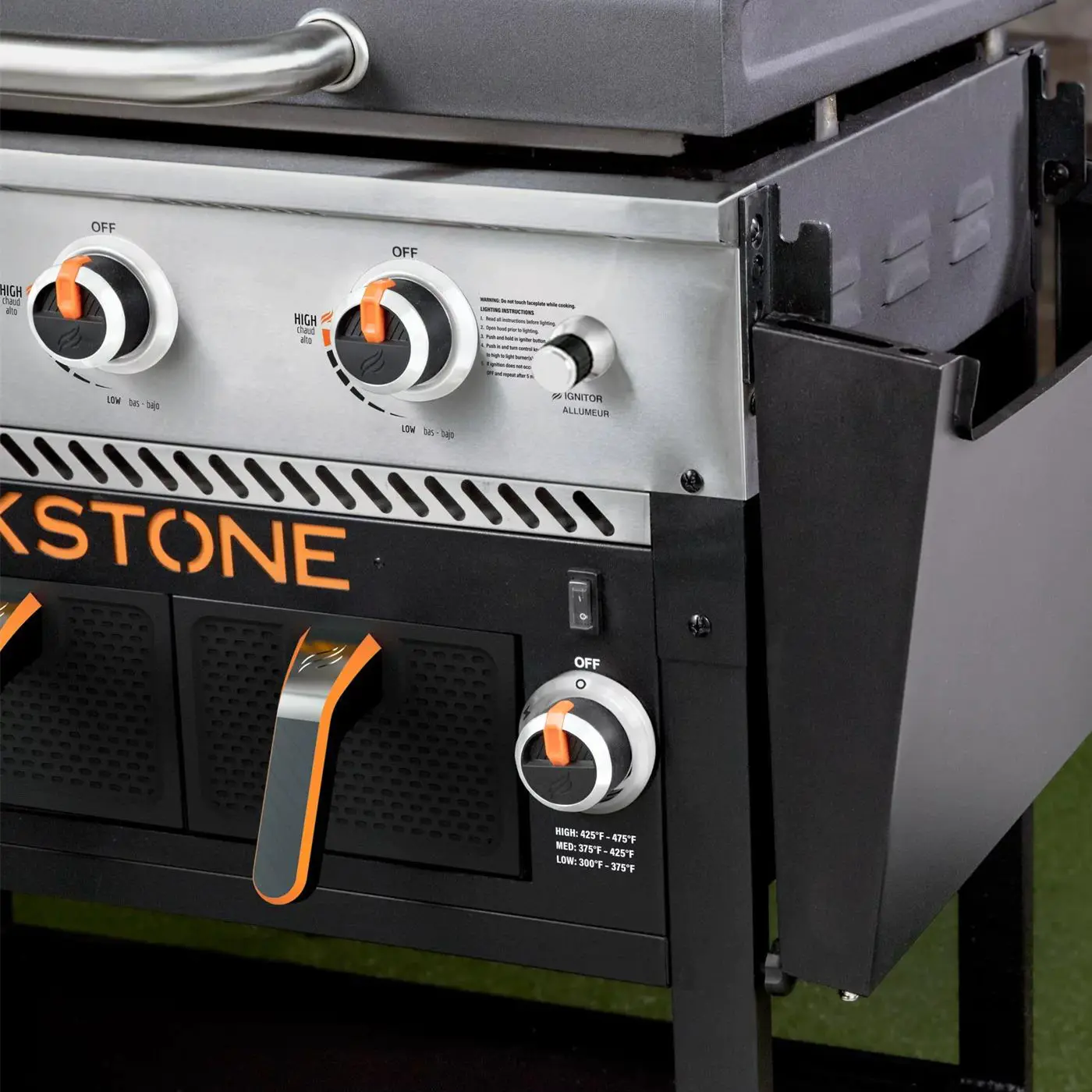 💥Liquidation🔥Plaque de cuisson Blackstone 2 brûleurs 71 cm avec friteuse à air électrique et hotte
