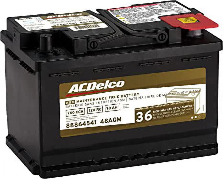 Acdelco AGM Automotive BCI Group 48 Battery 48AGM