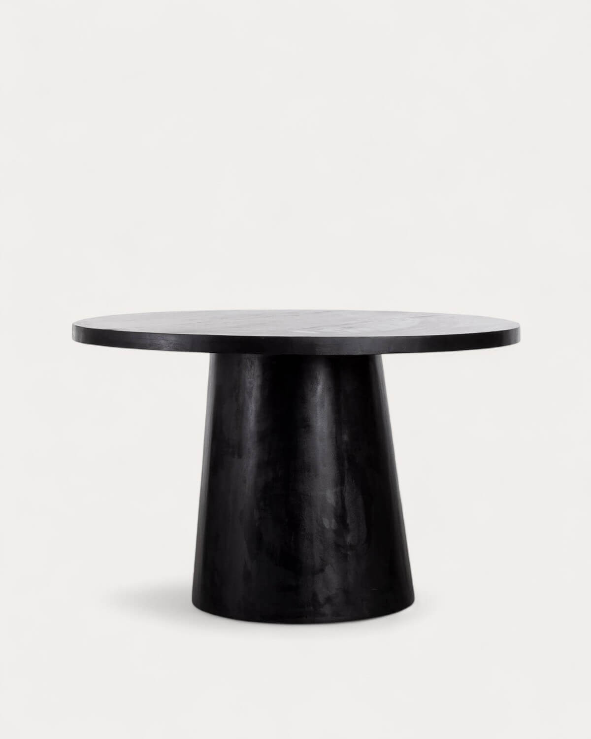 Doran - Mesa de Comedor Redonda de Madera de Mango (Ø120 cm) Doran