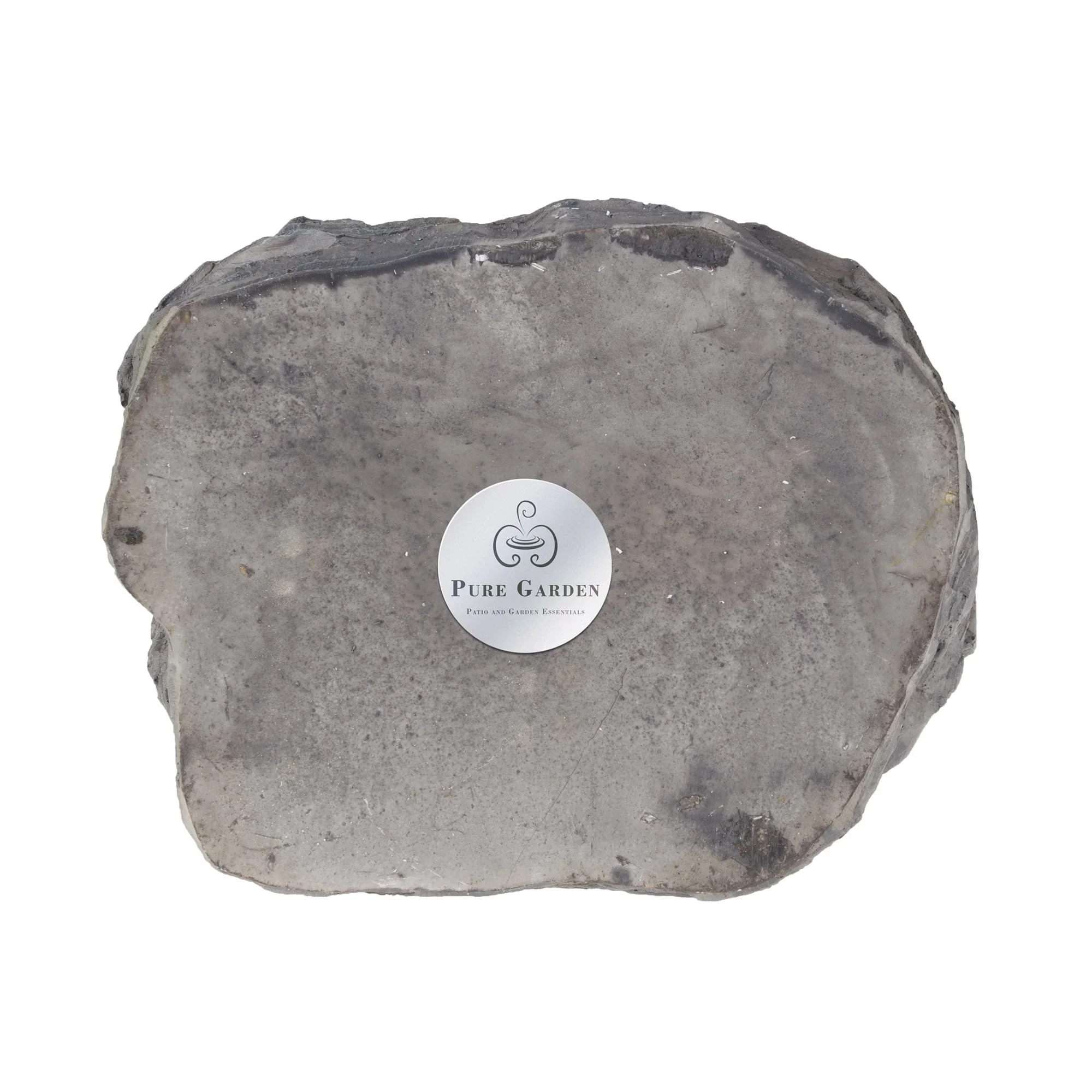 Pure Garden Tabletop Waterfall Fountain, Gray
