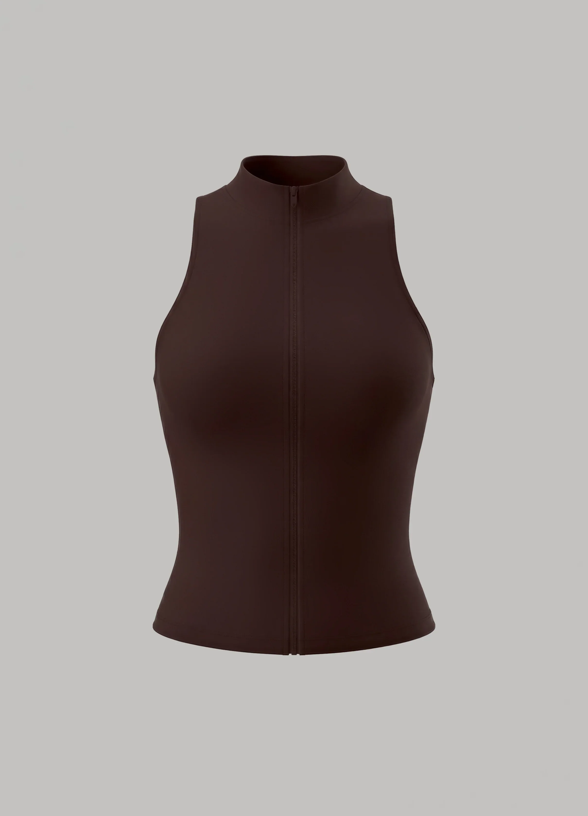 Sculpt Zip Crop Vest