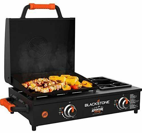 Plaque de cuisson de table Blackstone Adventure Ready de 43 cm (17 pouces) avec plaque de cuisson noire