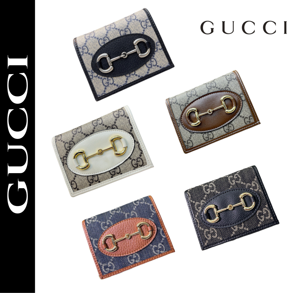 GUCCI【グッチ】 コンパクトな二つ折り財布 人気爆発 在庫わずか