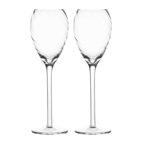 Opacity champagneglass 16 cl 2 stk klar