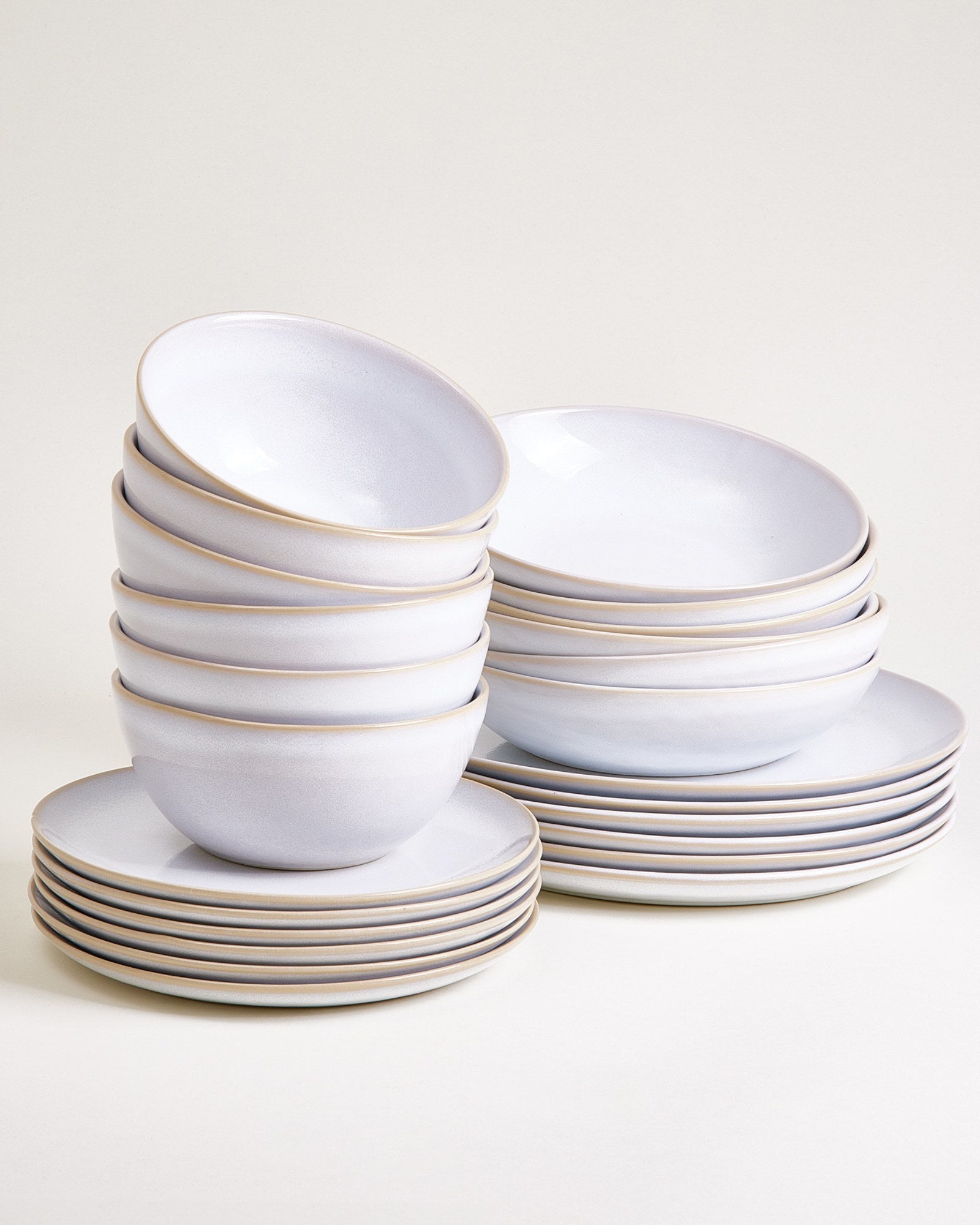 CORDOAMA - TABLEWARE SET CLASSIC WHITE 24 PIECES