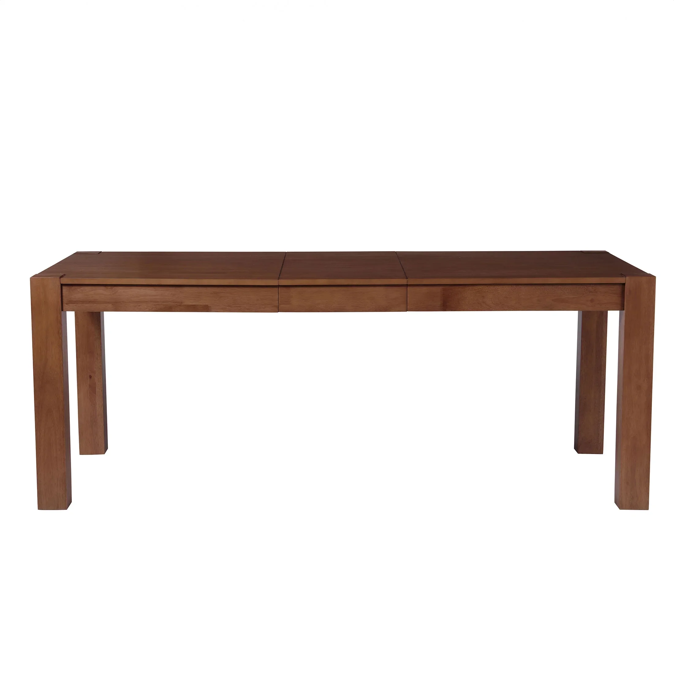 Better Homes & Gardens Bryant Solid Wood Extendable Dining Table, Light Honey Finish