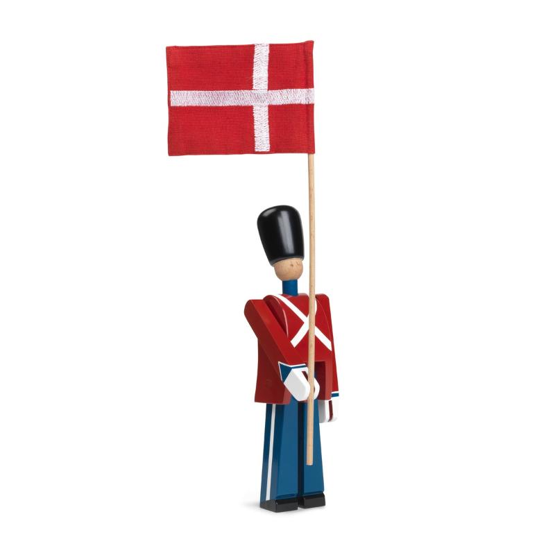 Reservedel tekstilflagg til liten fanebærer (39482) rød/hvit