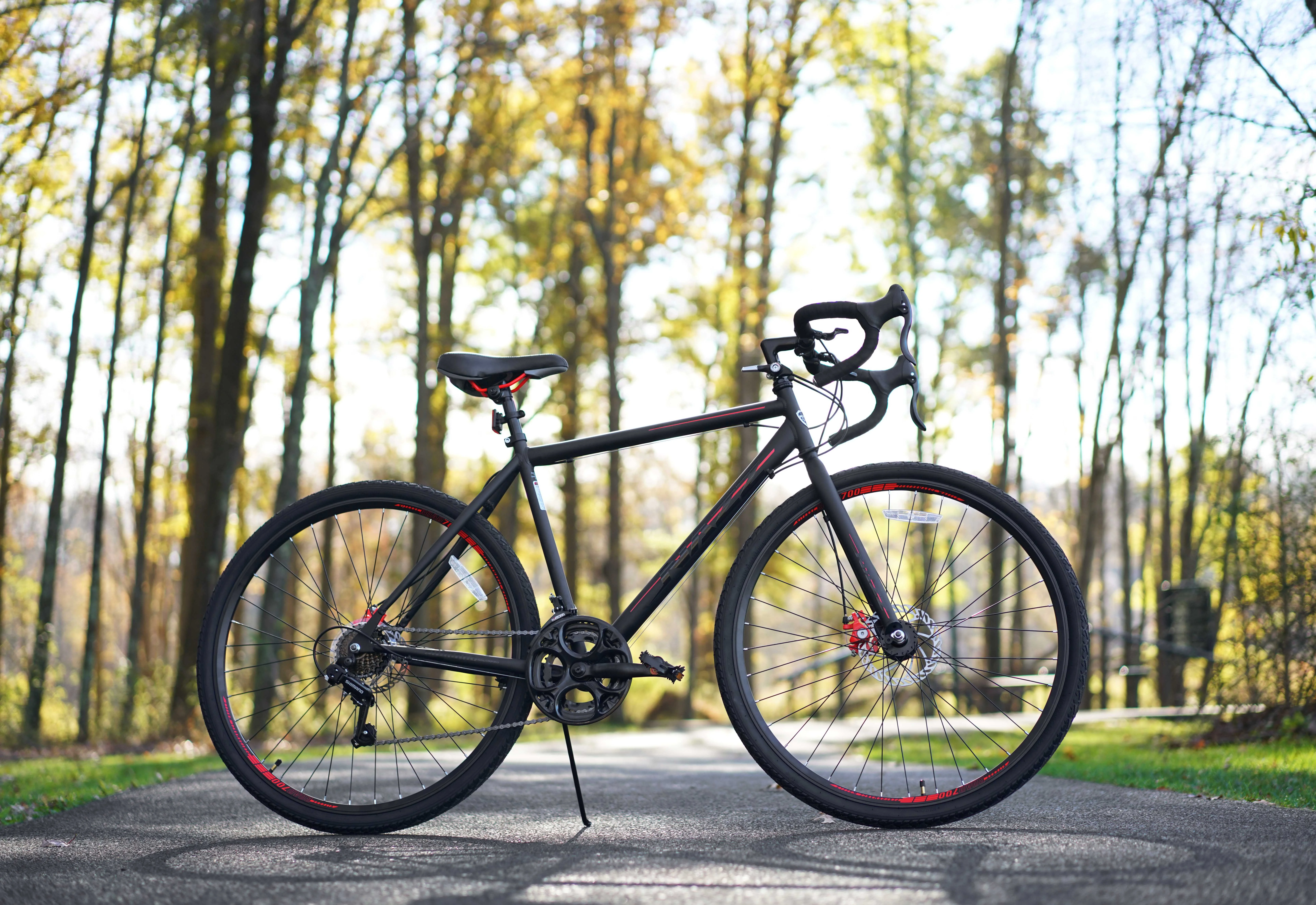 700c Nazz Men'S Gravel Road Bike, Black