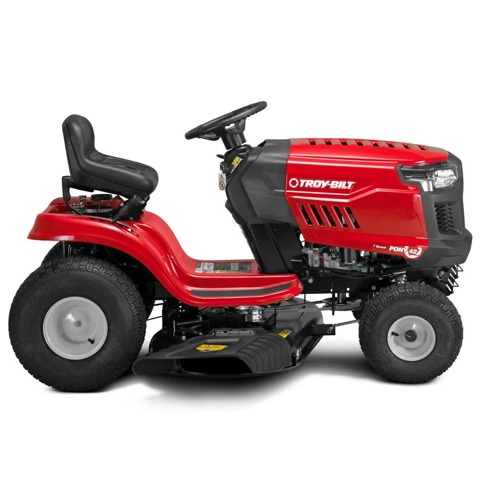 Pony 42 Riding Lawn Mower | 547cc Engine | 42" Side-Discharge | 7-Speed Shift On The Go Transmission - Image 3