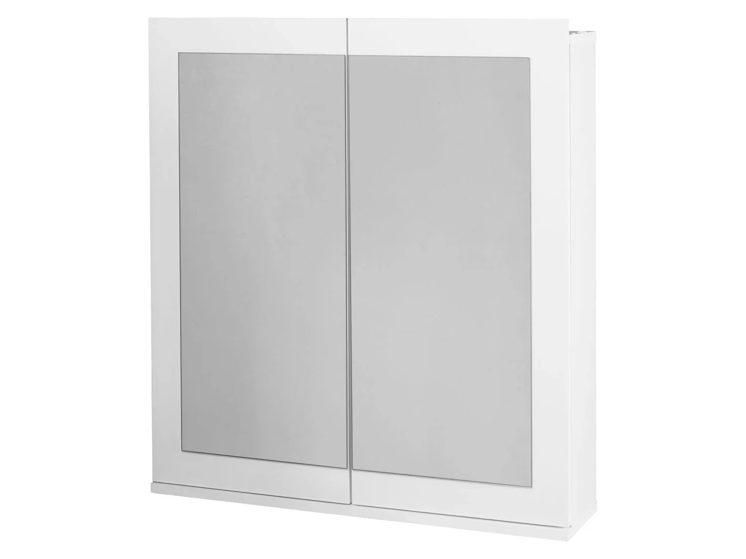 LIVARNO home Armoire de toilette miroir Basel, 68,5 x 76,1 x 17 cm, blanche