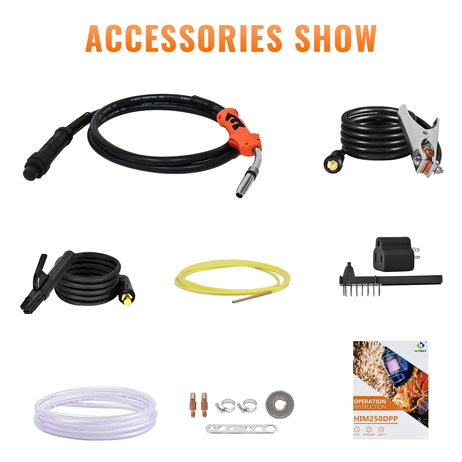 Aluminum MIG Welder, 200Amp Dual Pulse MIG Welder 110/220V, Gas /Gasless MIG Lift TIG MMA Stick Welding Machine - Image 8
