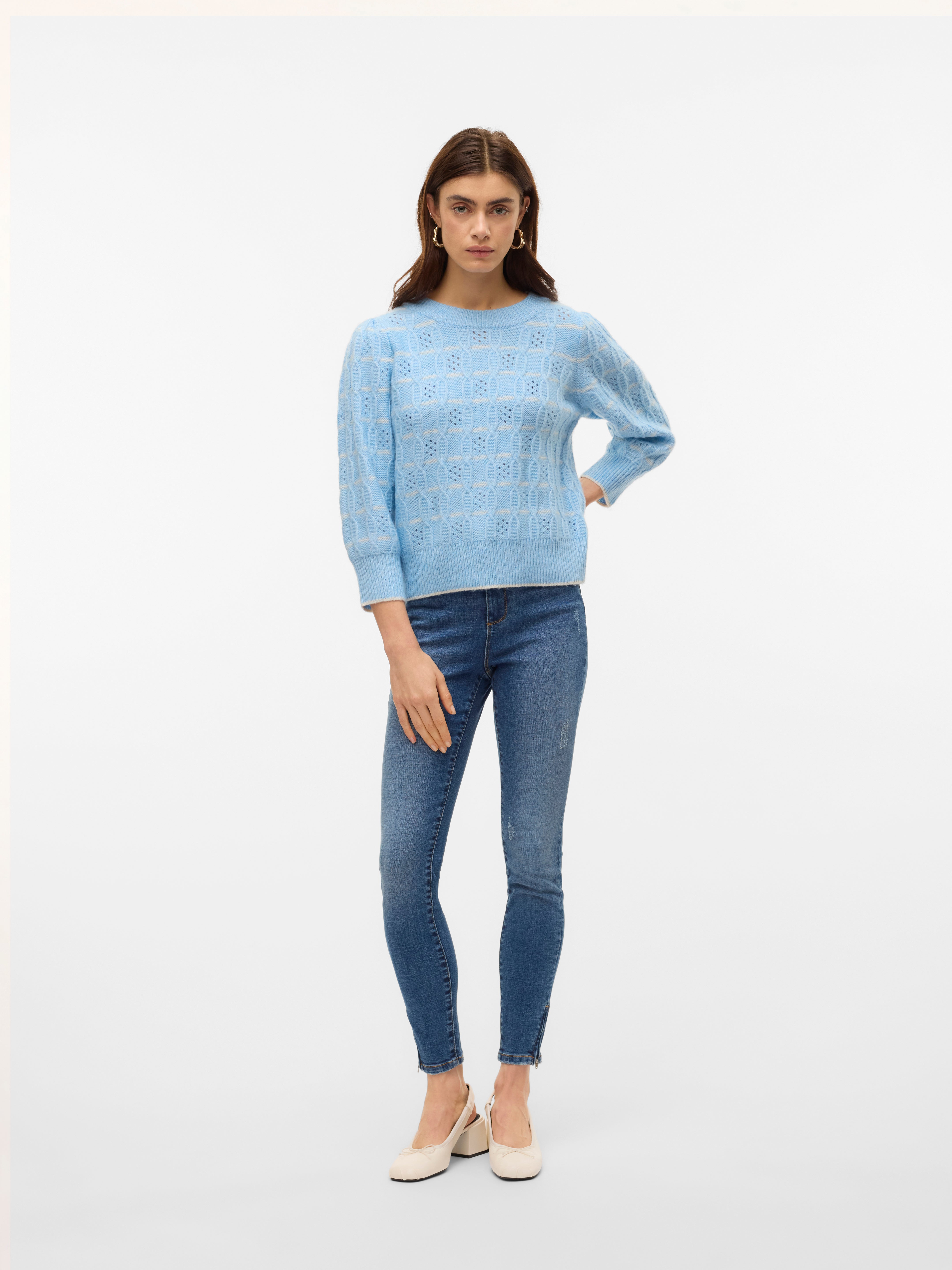 VERO MODA® VMNEWLEONOR Knitted pullover