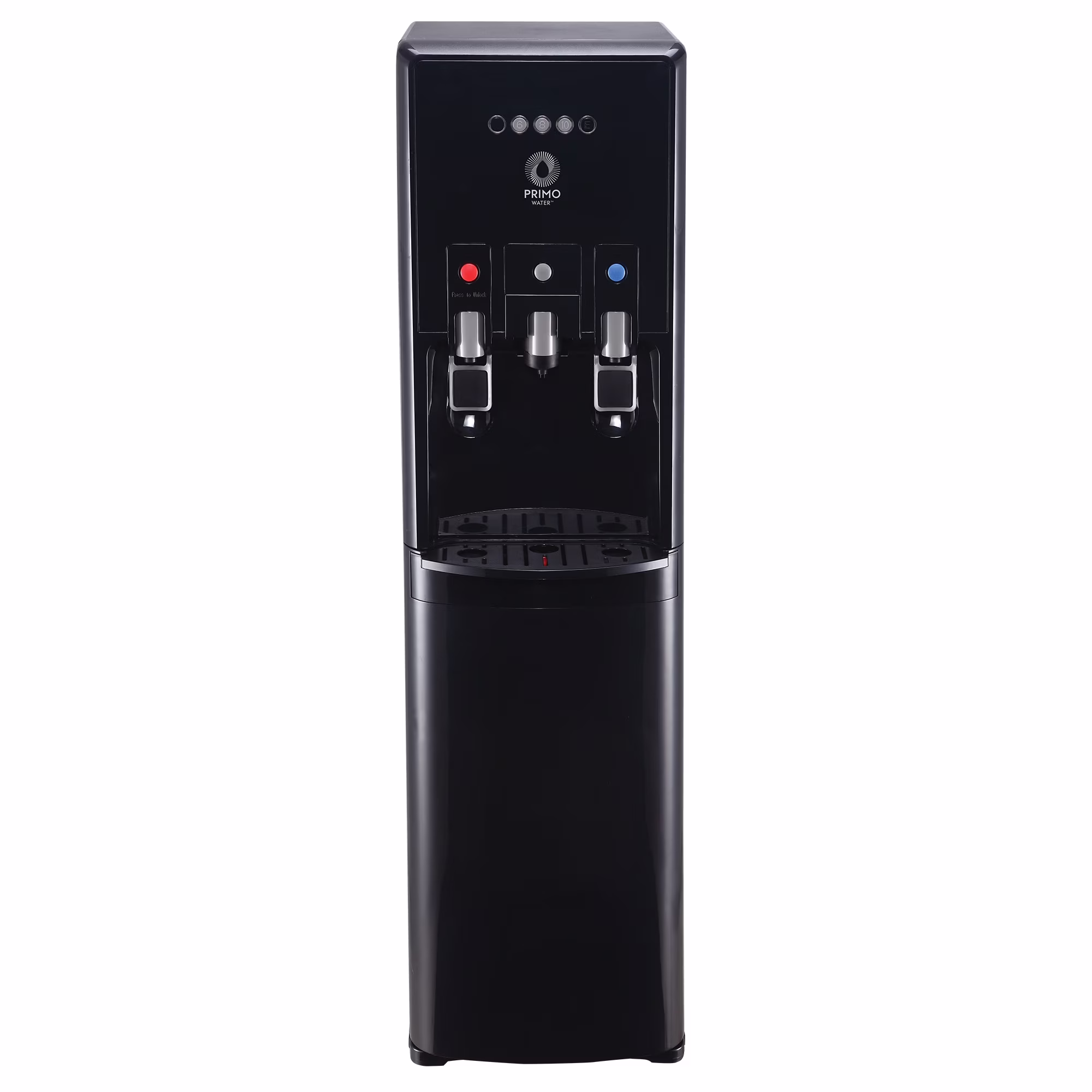 Bottom Loading Pro 2 Temp Water Dispenser with Single-Serve Coffee Maker, Black(Black)