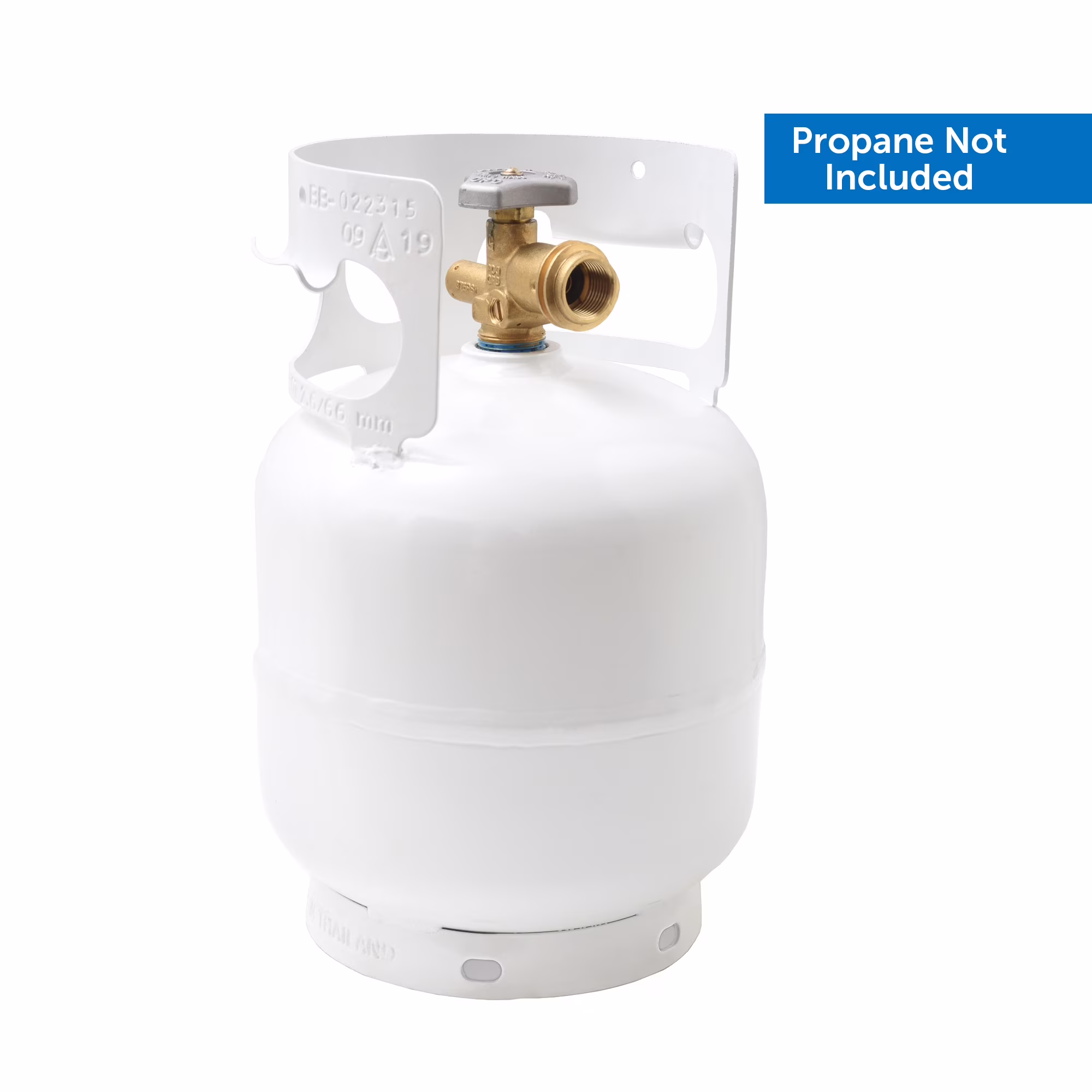 5-lb Empty Propane Tank LP Cylinder with OPD Valve, YSN5LB