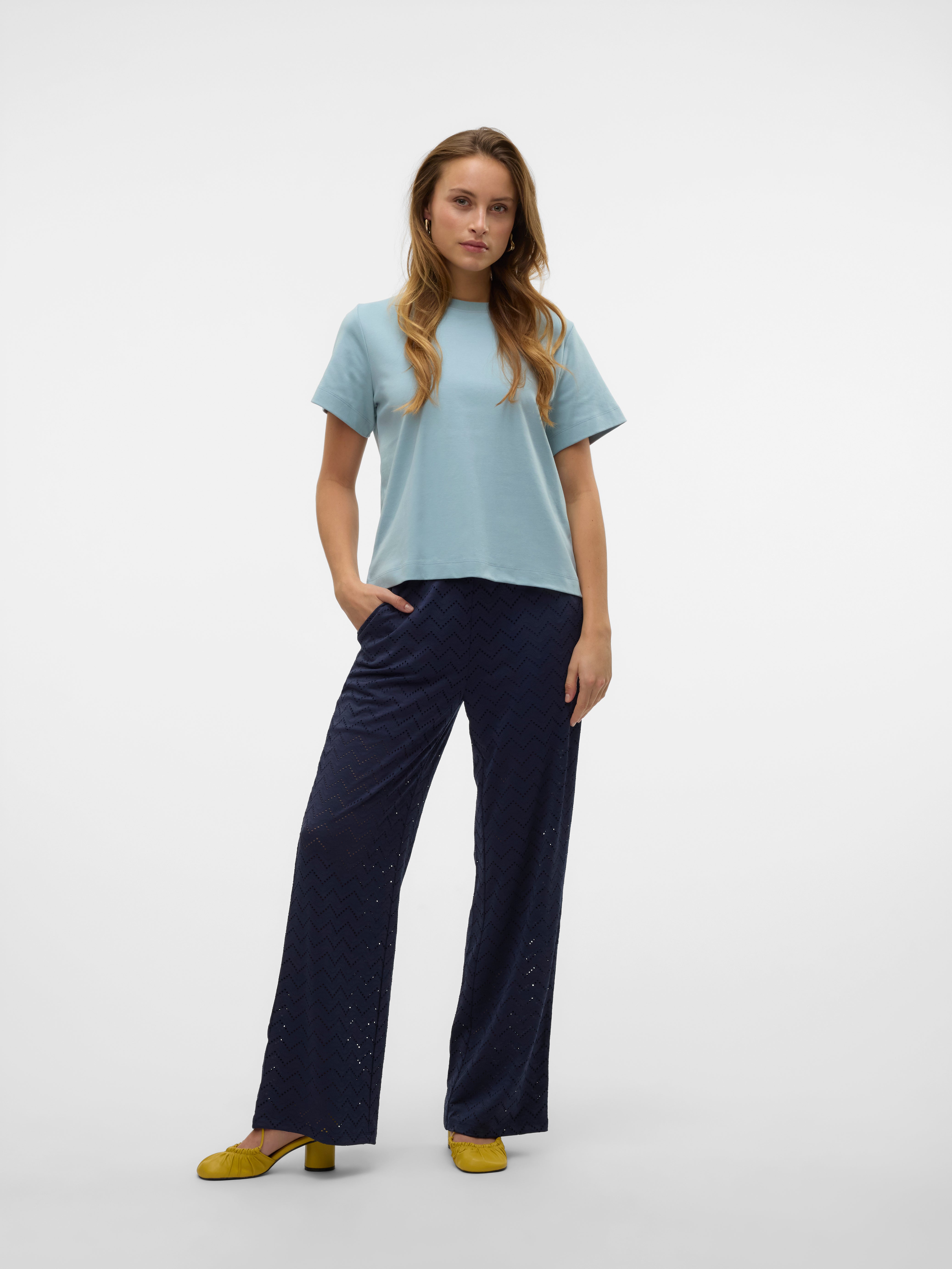 VERO MODA® VMTHAS Mid waist Trousers