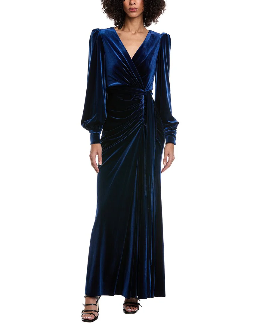 Badgley Mischka Drape Gown