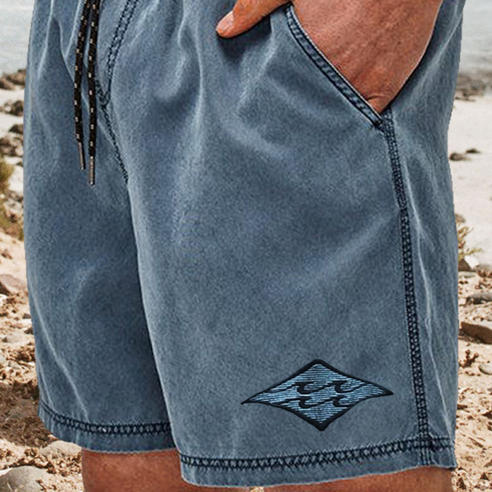 Short de surf BILLABONG uni vintage pour homme