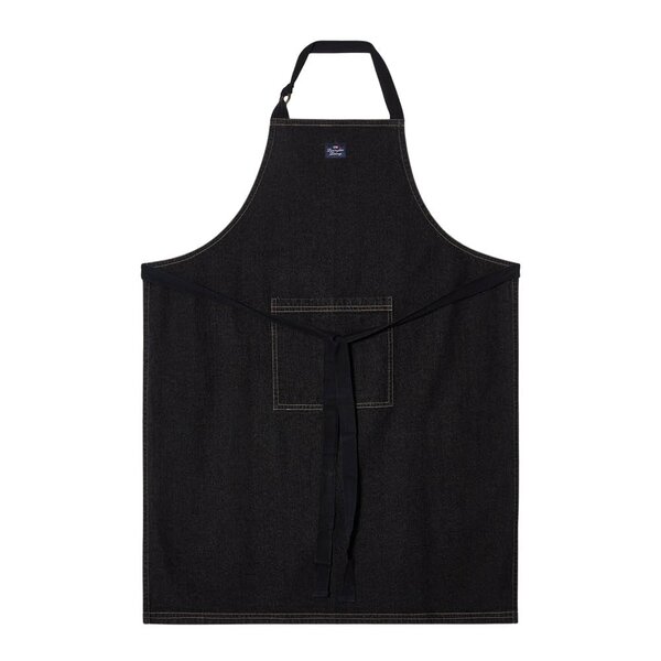 Black Denim forkle one size svart