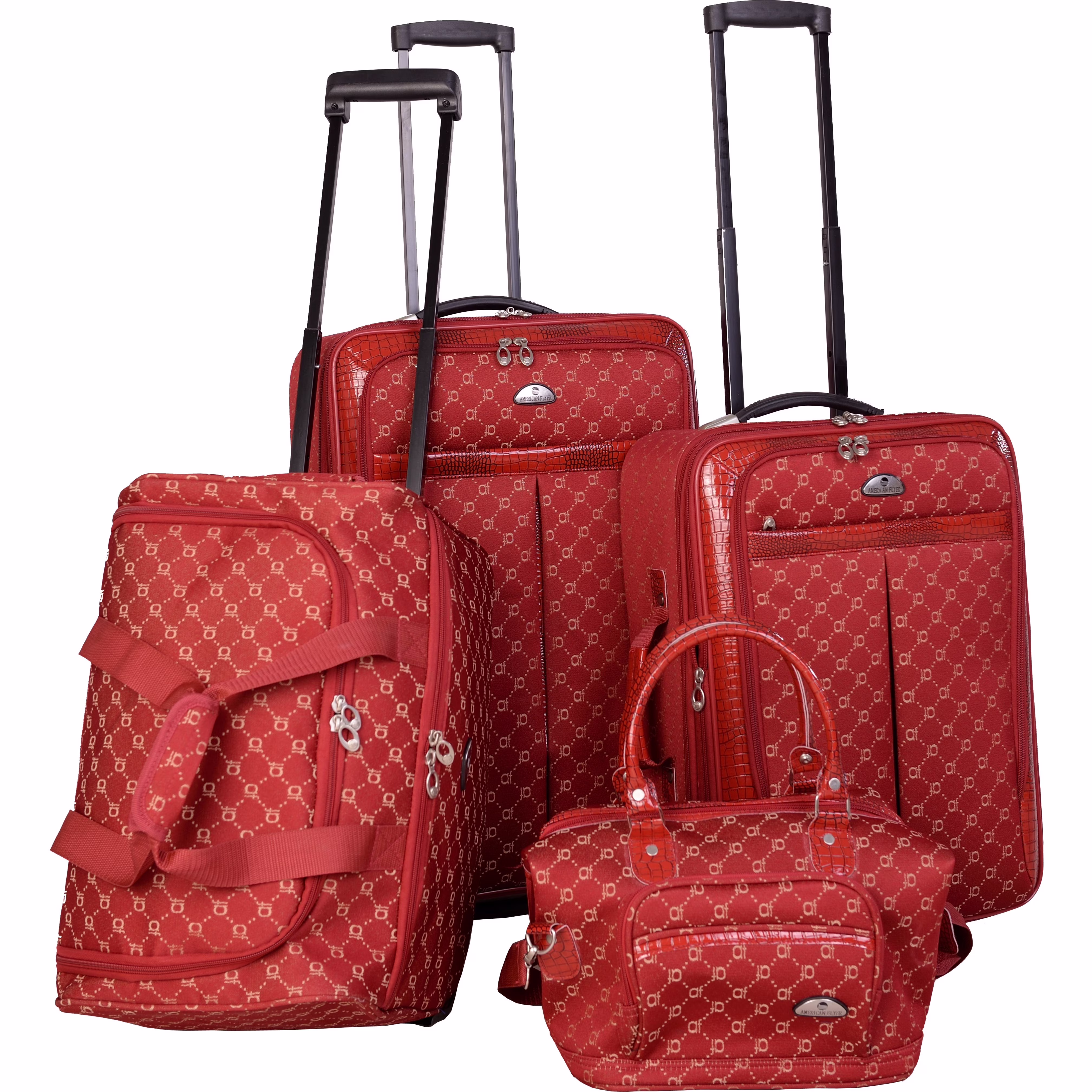 Signature 4-Piece Luggage Set(Brown) - Image 5