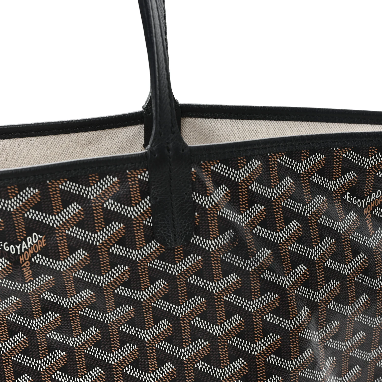 Goyardine Saint Louis PM Black