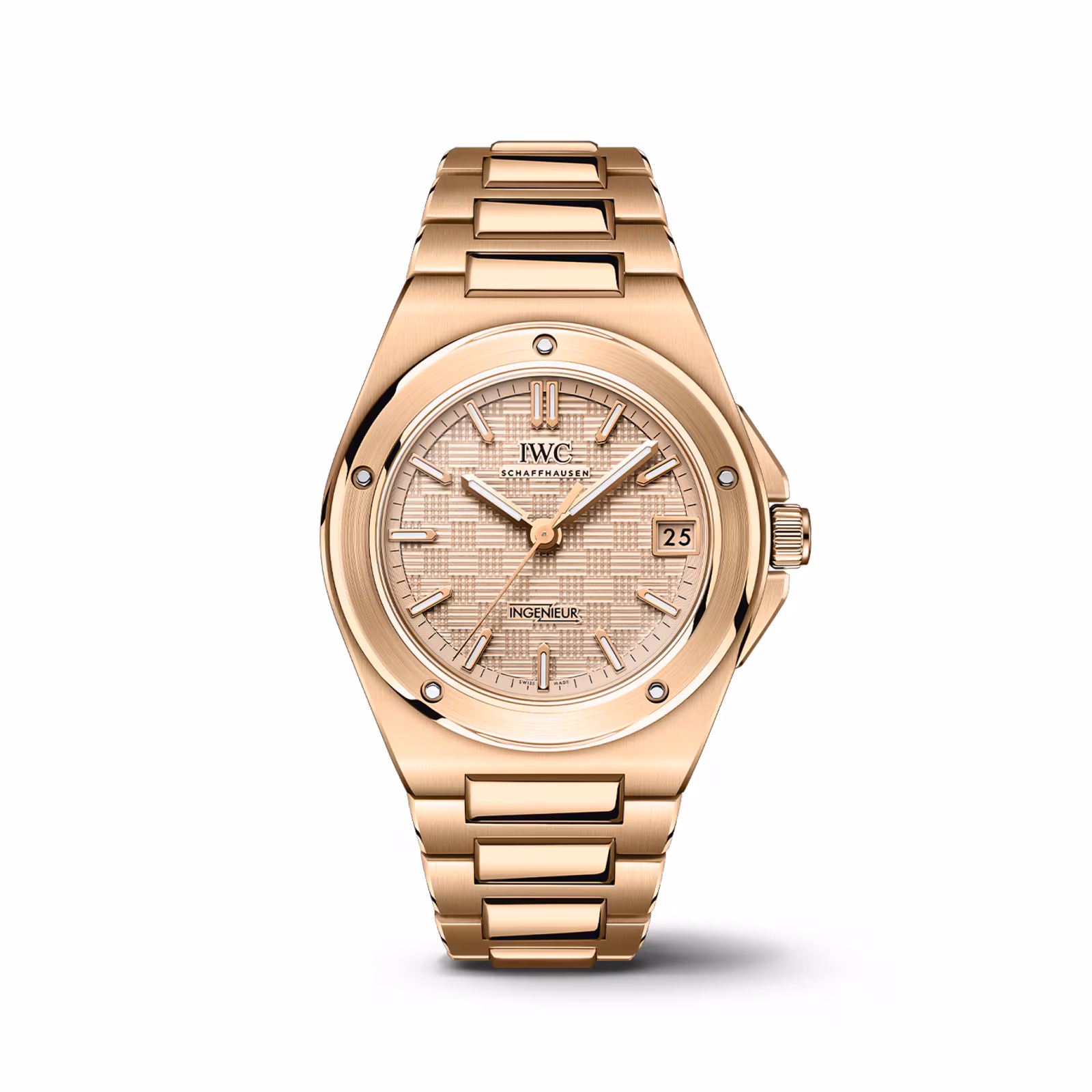【Super Clone】IWC Ingenieur Automatic 35mm Ladies Watch Rose Gold IW324903