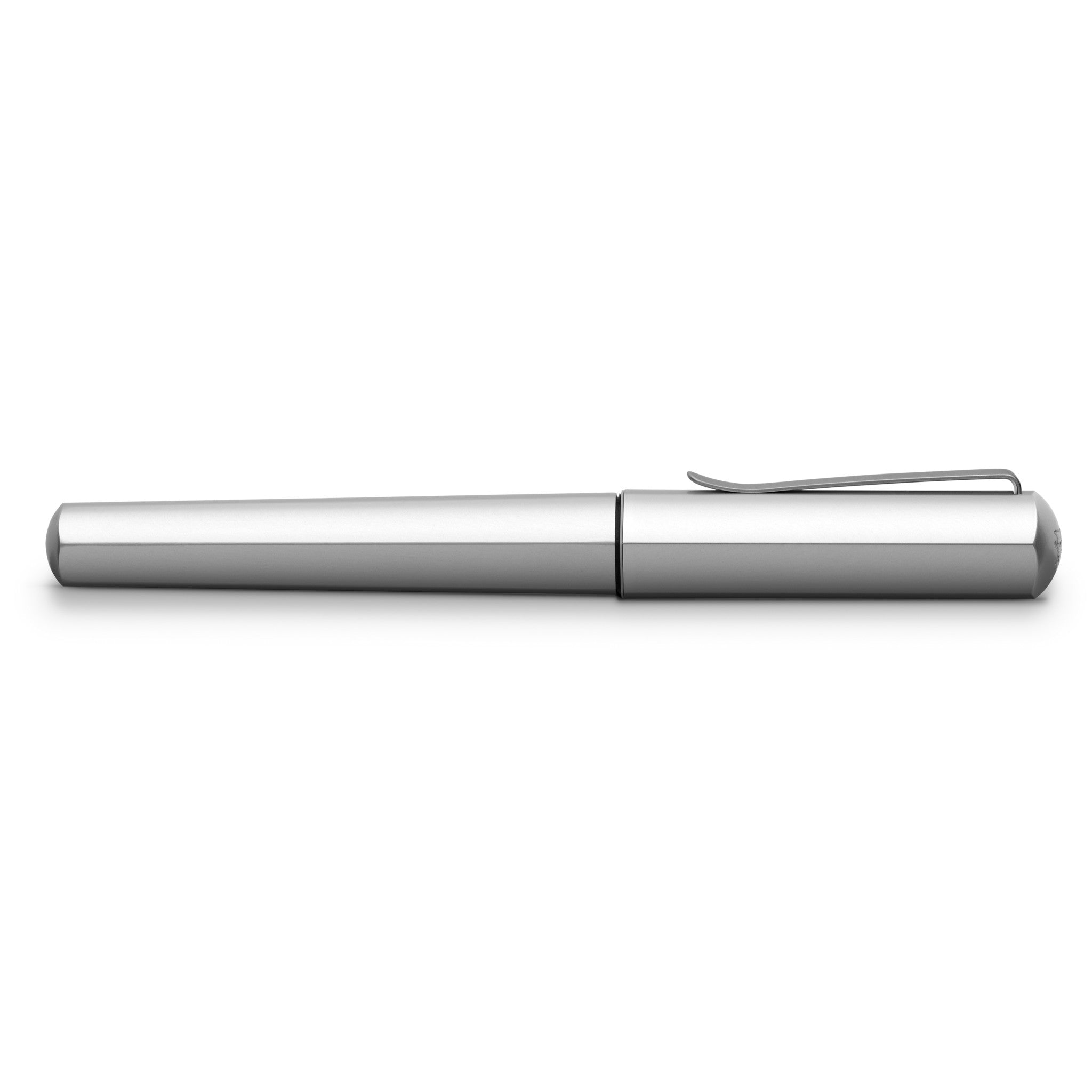 Coffret cadeau HEXO Rollerball et stylo à bille, argent