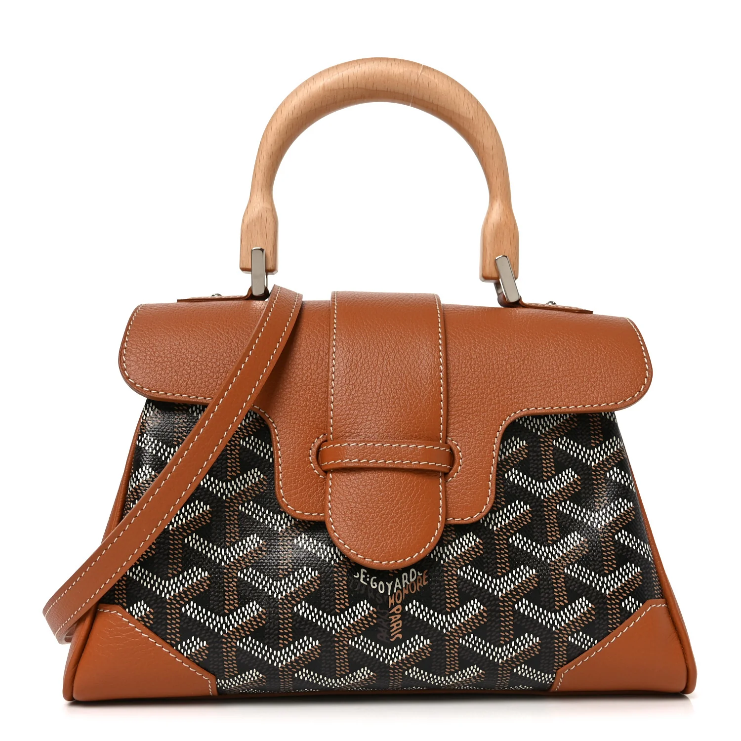Goyardine Mini Saigon Black Gold