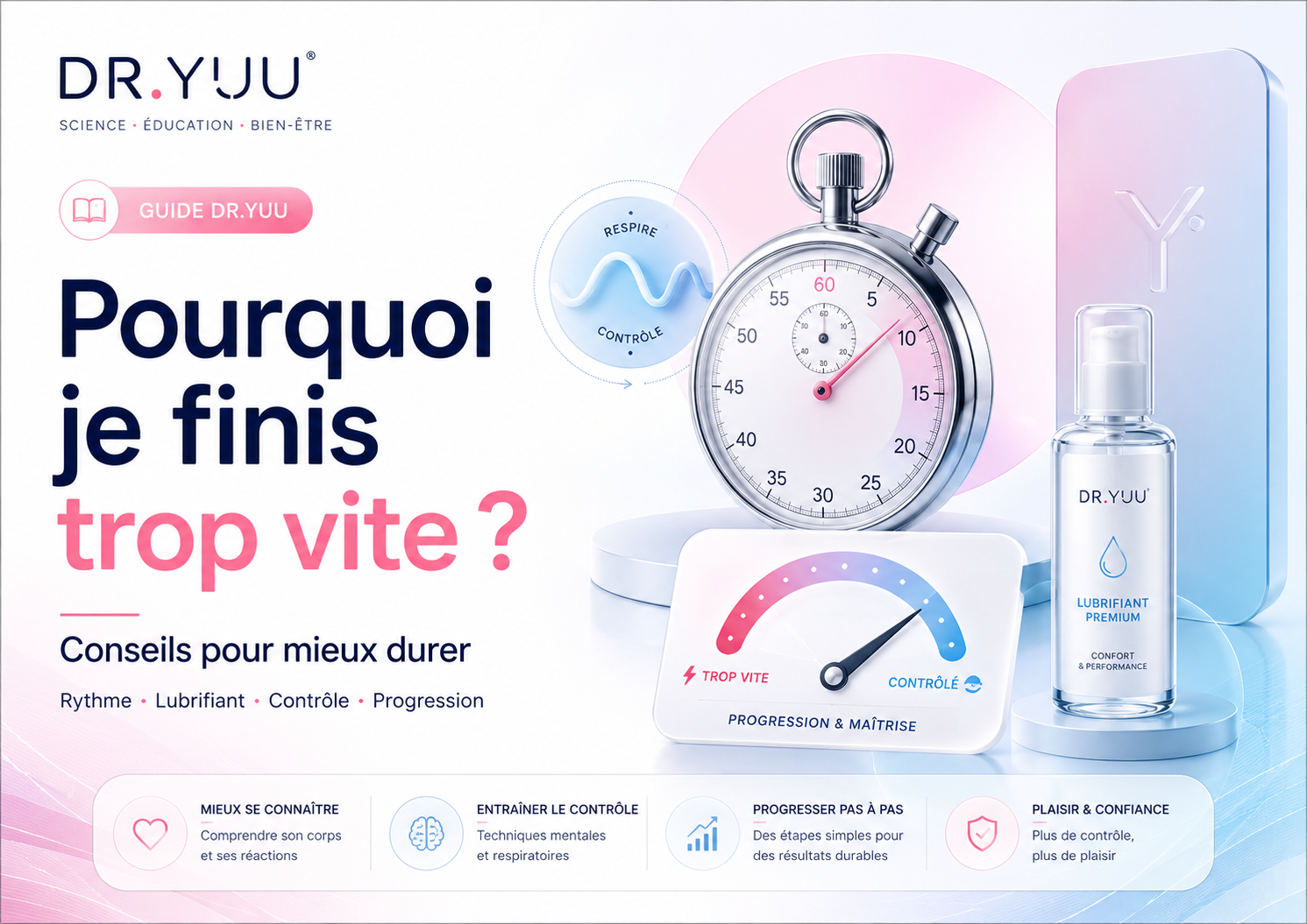 Pourquoi je finis trop vite ? Conseils pour mieux durer