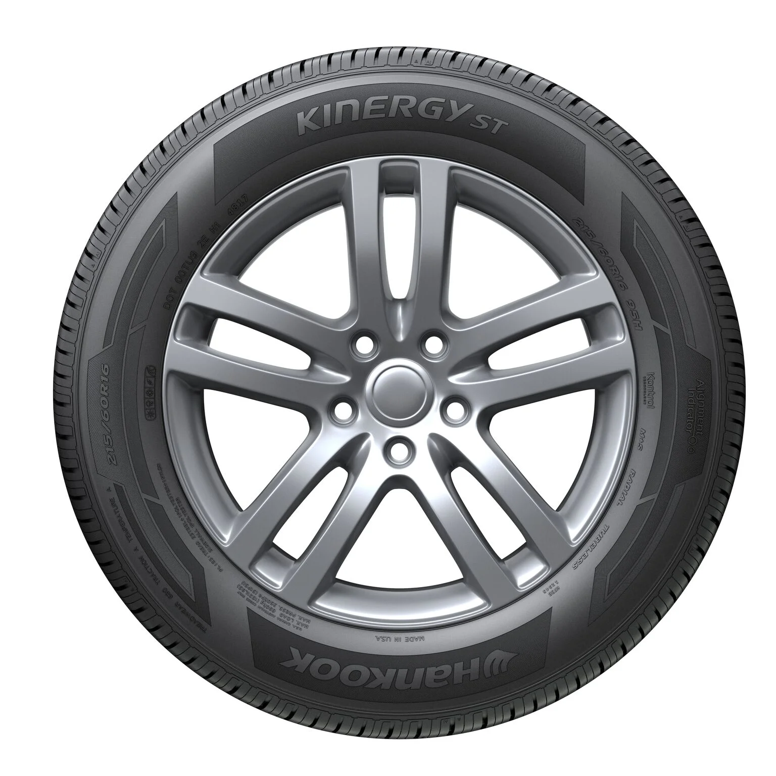 Hankook Kinergy ST H735 All - Season Touring Tire - 195/70R14 91T