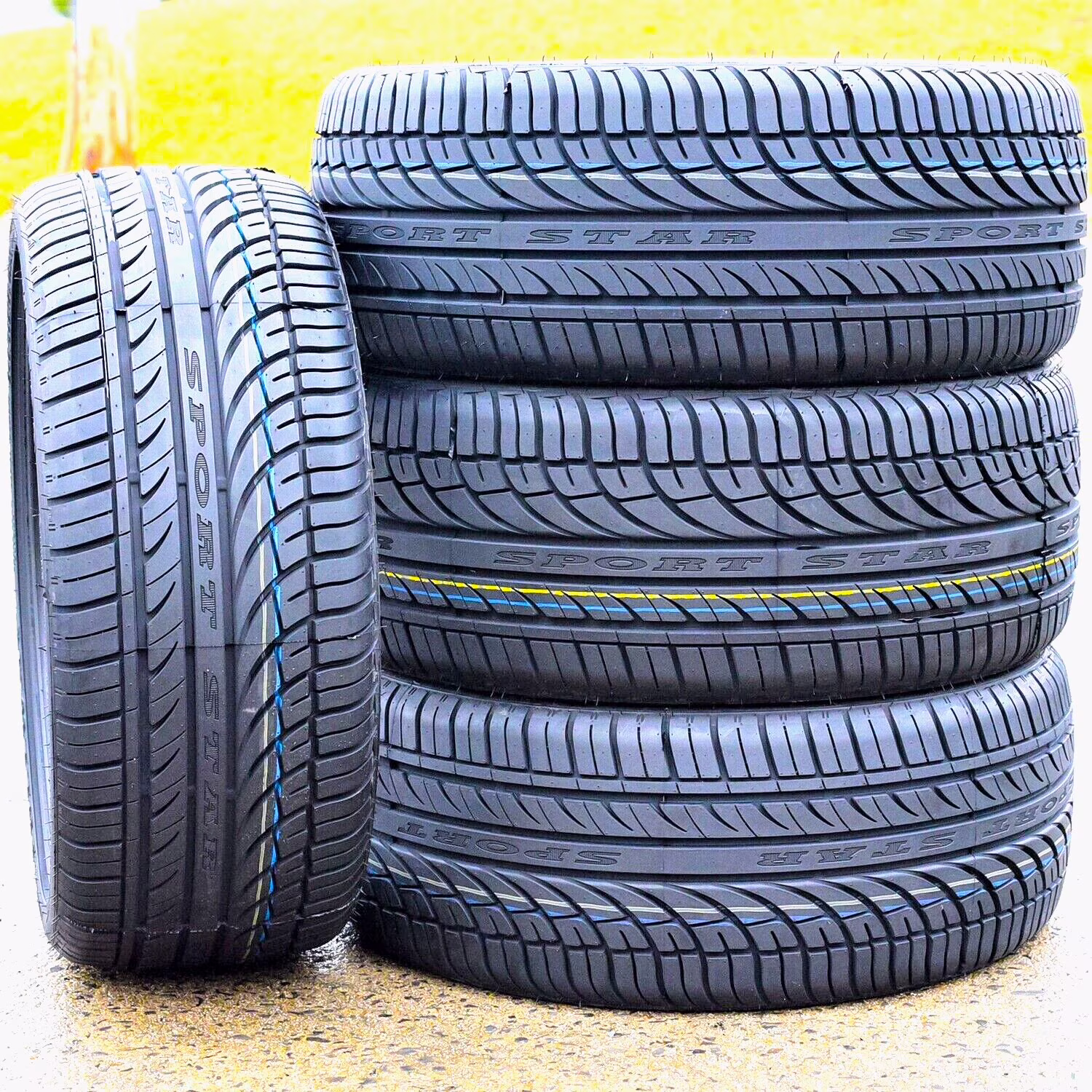 Set of 4 Fullway HP108 235/40ZR18 235/40R18 95W XL High Performance a/S All-Season Tires