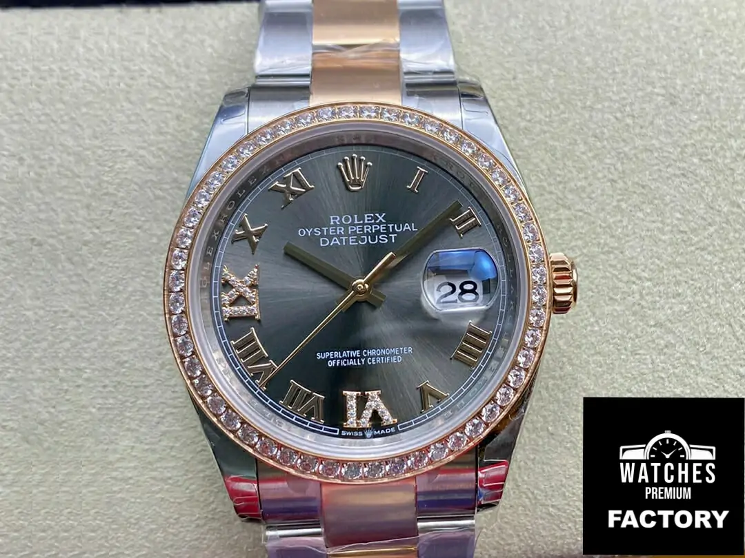 Rolex Datejust M126281RBR-0012 EW Factory Grey Dial