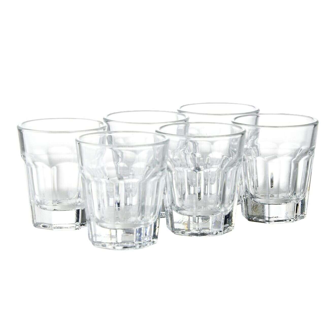 Lot de 6 verres à shooter 4,5cl H5,6cm