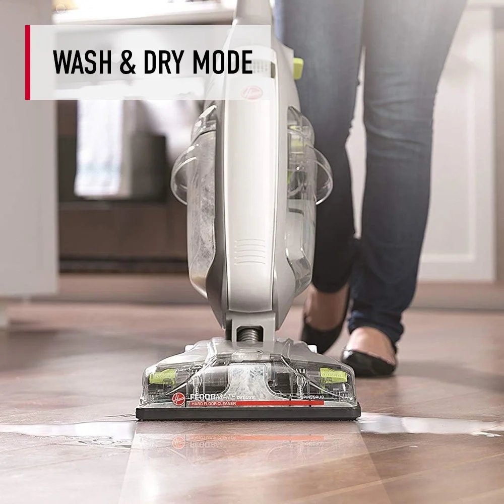 FloorMate Deluxe Corded Hard Floor Cleaner, for Hardwood, Vinyl, Ceramic Tile, Laminate, and Marble, Dual Tank, Dry Mode, FH40160 - Image 4