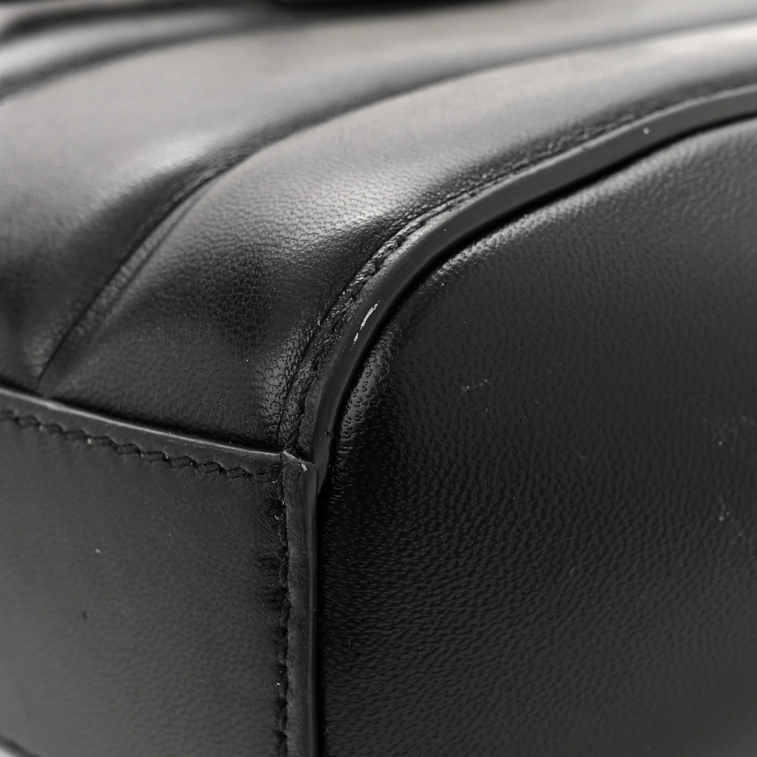 Lambskin XS Lock Antigona Shoulder Bag Black