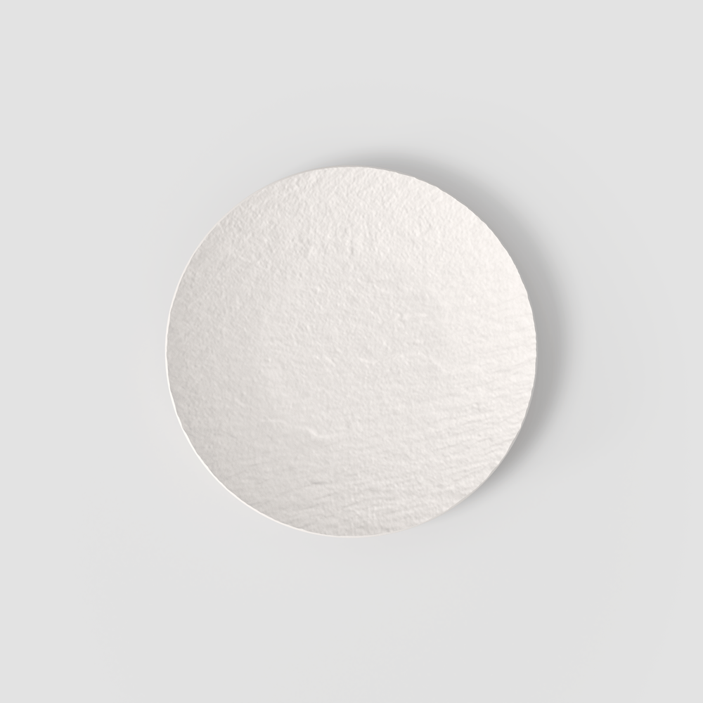 Manufacture Appetizer/ Bread Plate - White, 6.2'', Premium Porcelain