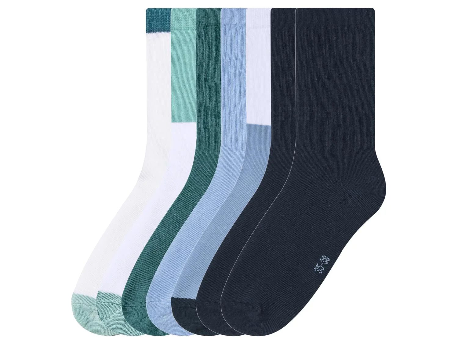 Esmara Kids Lot de 7 paires de chaussettes enfant