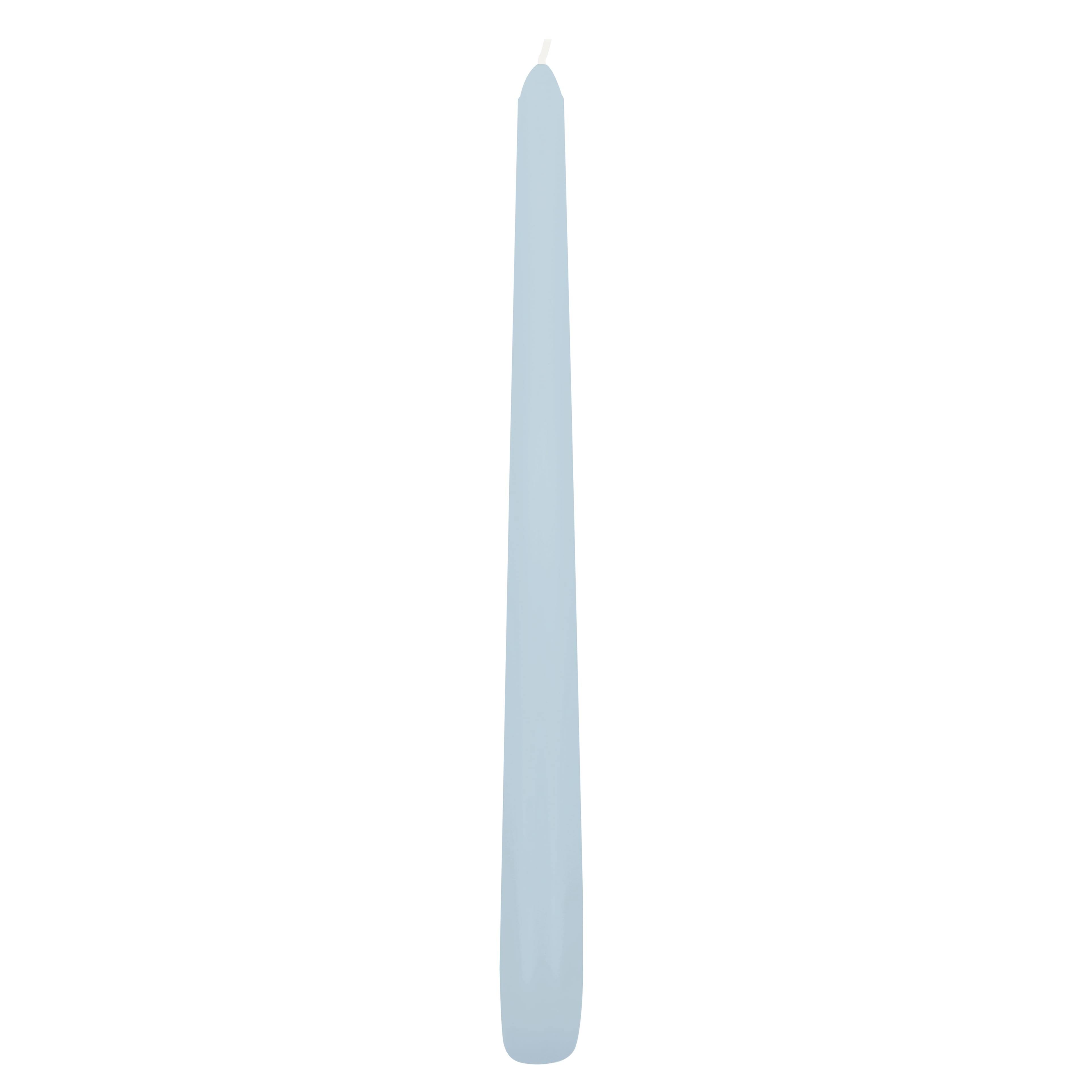 Ashland Taper Candle - Light Blue - 10 in