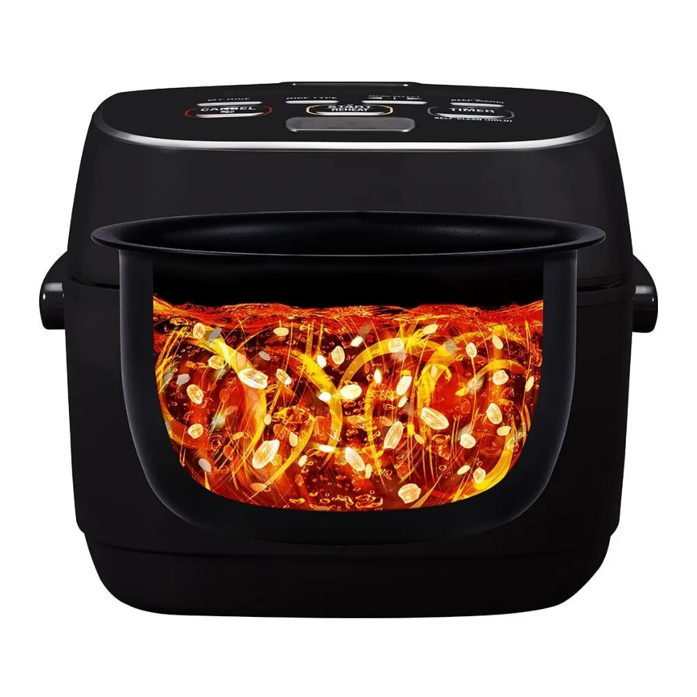 NW-JEC10BA 5.5-Cup Capacity Pressure Induction Heating Rice Cooker and Warmer (Black)(Black) - Image 6
